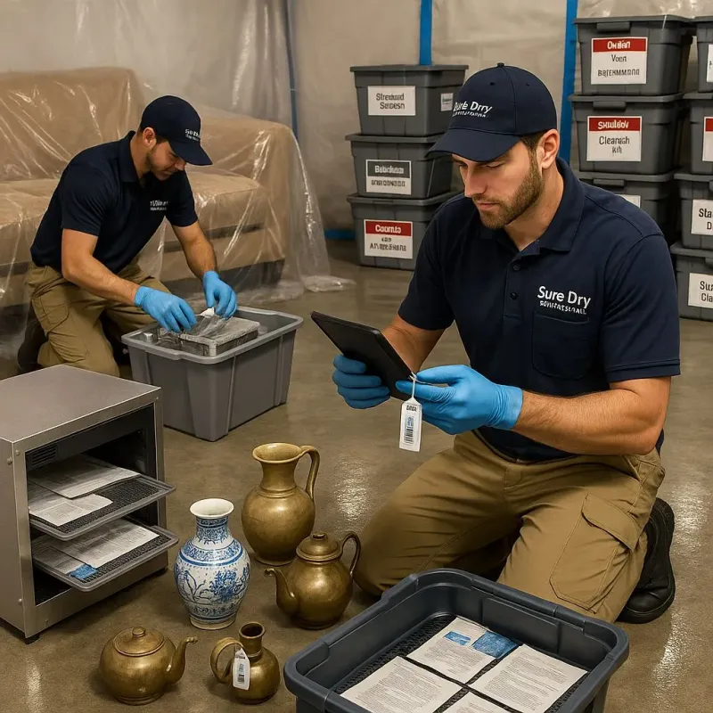 Content Protection and Restoration process in Ridgecrest, FL
