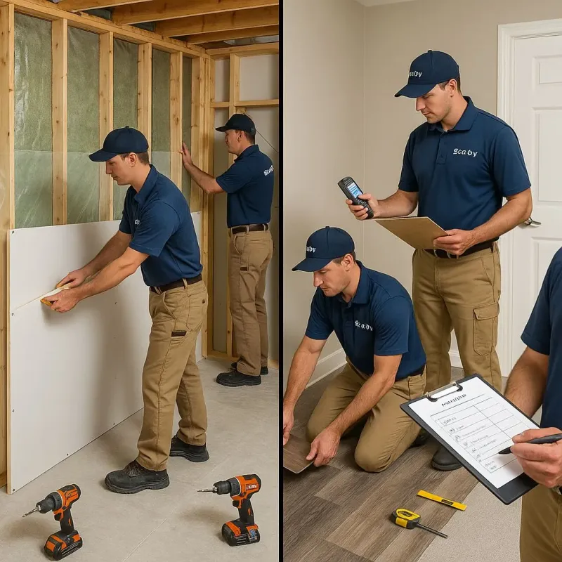 Repairs and Reconstruction process in Ridgecrest, FL